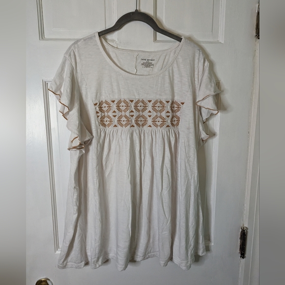 Lane Bryant Tops - Lane Bryant Cap-Sleeve Swing Tee 3x